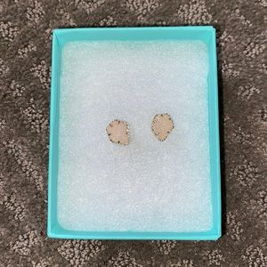 Kendra Scott Tessa gold stud earrings